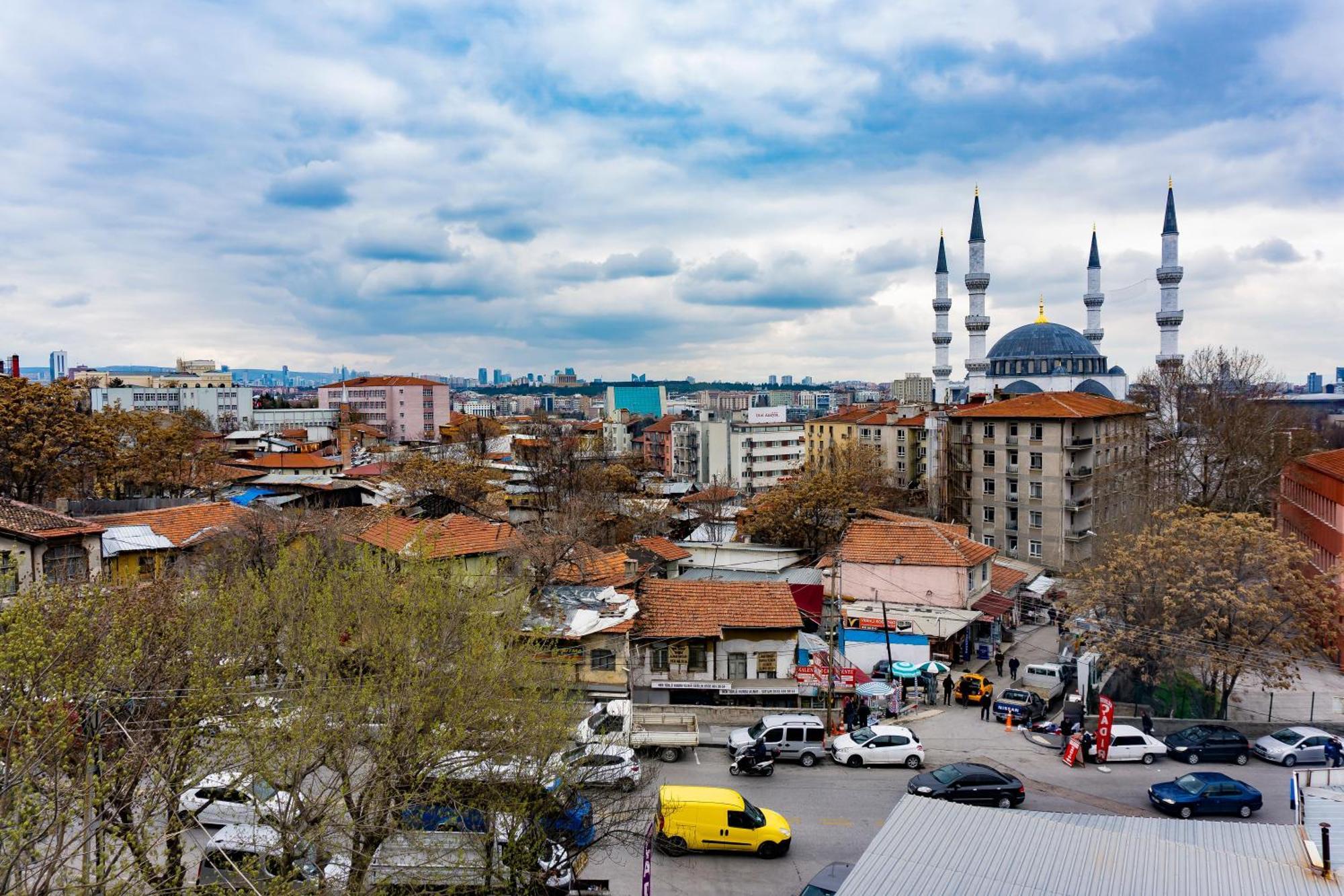 Ankara Santral Otel Exteriör bild